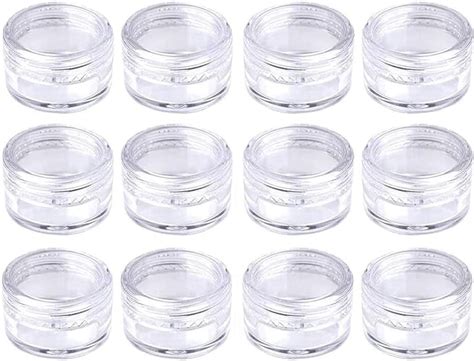 18 CHANEL Travel Cosmetic Empty Glass Makeup Containers